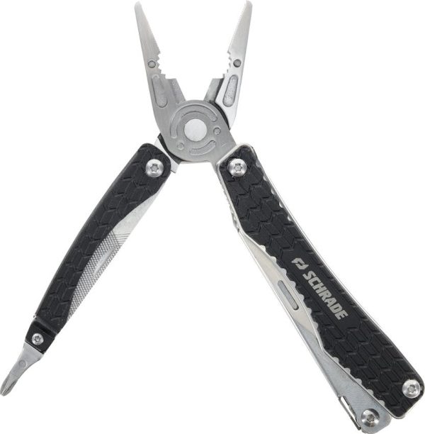 Schrade Clench Multi Tool - Black 9-in-1