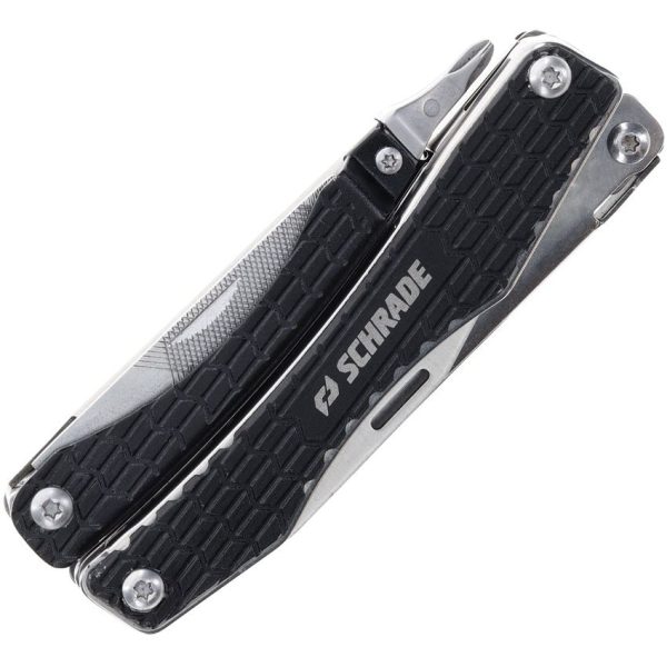 Schrade Clench Multi Tool - Black 9-in-1