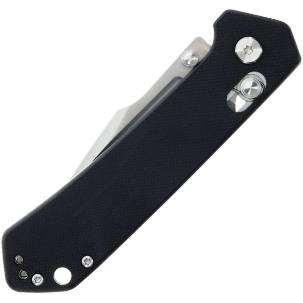 Schrade Divergent Pivot Lock Folding Knife AUS-8 Black G10