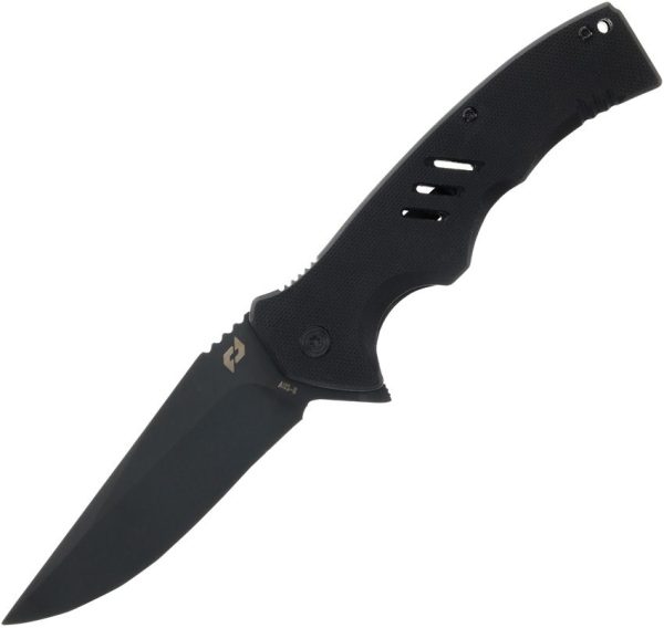 Schrade Sentiment Linerlock Folding Knife - Black G10