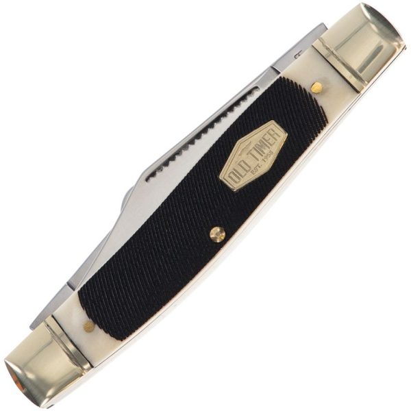 Schrade Old Timer Stockman Folding Knife Bone Handle 3.88" Blade