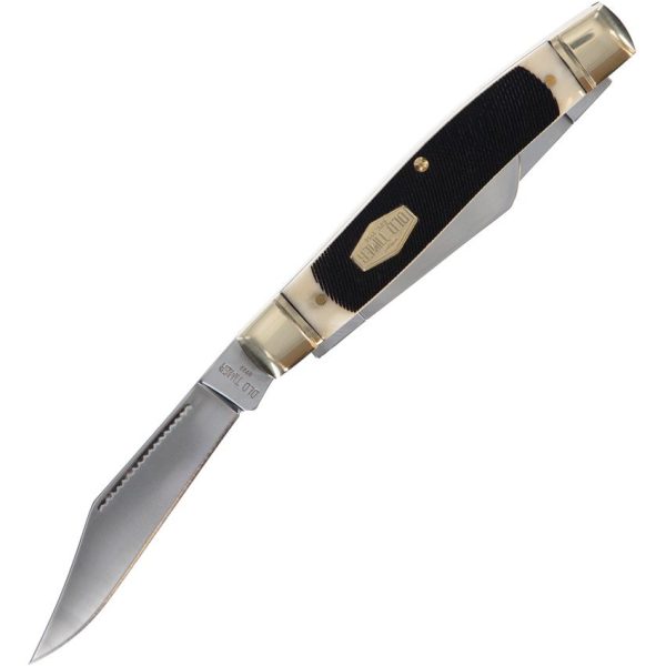 Schrade Old Timer Stockman Folding Knife Bone Handle 3.88" Blade