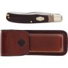 Schrade OT Buzz Saw Trapper Folding Knife Brown Delrin Handle