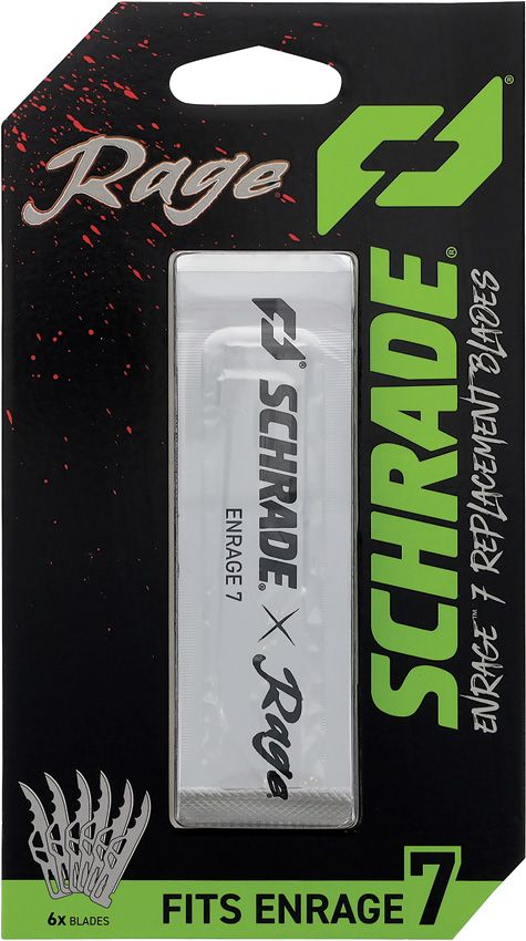 Schrade Enrage 7 Replacement Blades - Pack of 6