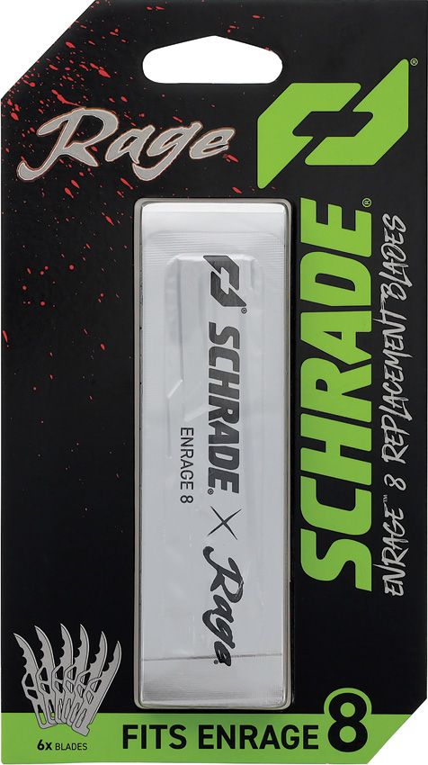 Schrade Enrage 8 Replacement Blades - Pack of 6