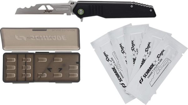 Schrade Nitro Enrage 7 Framelock Assisted - Black G10