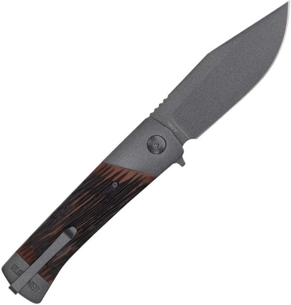 Schrade Frontier Linerlock - Luxewood Handle
