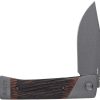 Schrade Frontier Linerlock - Luxewood Handle