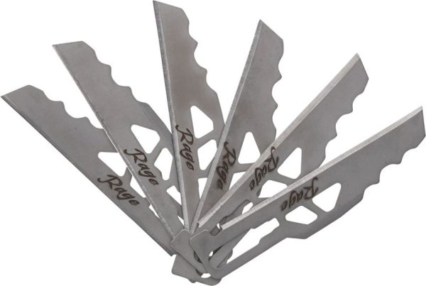 Schrade Enrage 6 Utility Blades - Pack of 6