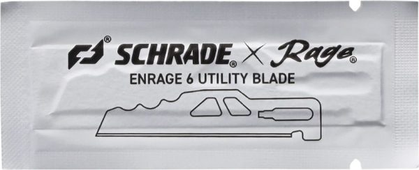 Schrade Enrage 6 Utility Blades - Pack of 6