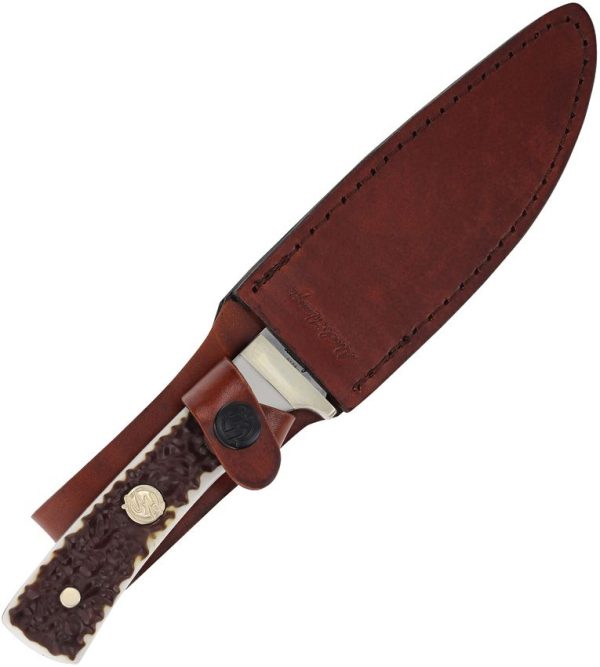 Schrade Uncle Henry Fixed Blade - 7Cr17MoV Staglon