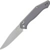 Schrade Turnkey Pivot Lock Folding Knife AUS-10A Gray Aluminum