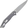 Schrade Turnkey Pivot Lock Folding Knife AUS-10A Gray Aluminum