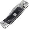Schrade Smokey Pivot Lock Folding Knife Black Wood 2.75" Blade