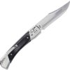 Schrade PLB7 Bear Paw Pivot Lock Folding Knife Black Wood 3.75"