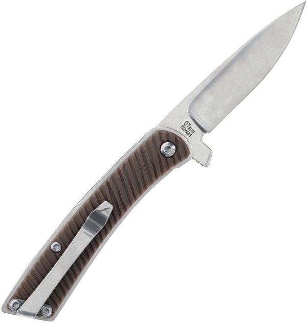 Schrade Slim Linerlock Drop Point - Mirror Finish