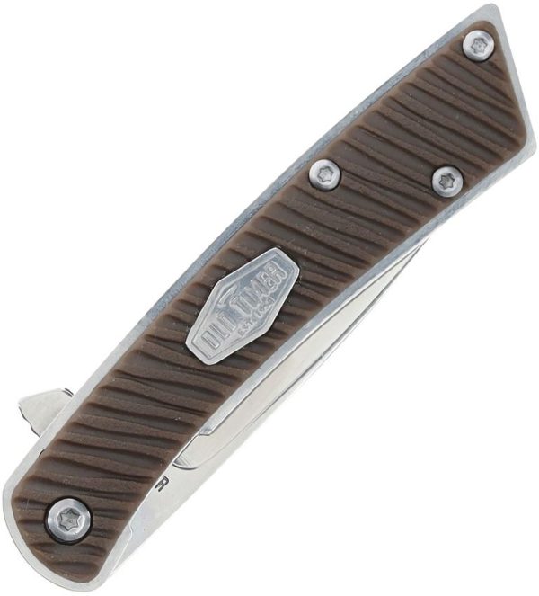 Schrade Slim Linerlock Drop Point - Mirror Finish