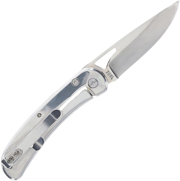 Schrade 3UH Framelock - Drop Point Blade