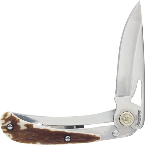 Schrade 3UH Framelock - Drop Point Blade