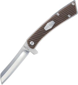 Schrade Slim Linerlock Cleaver - Mirror Finish