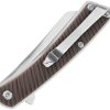 Schrade Slim Linerlock Cleaver - Mirror Finish