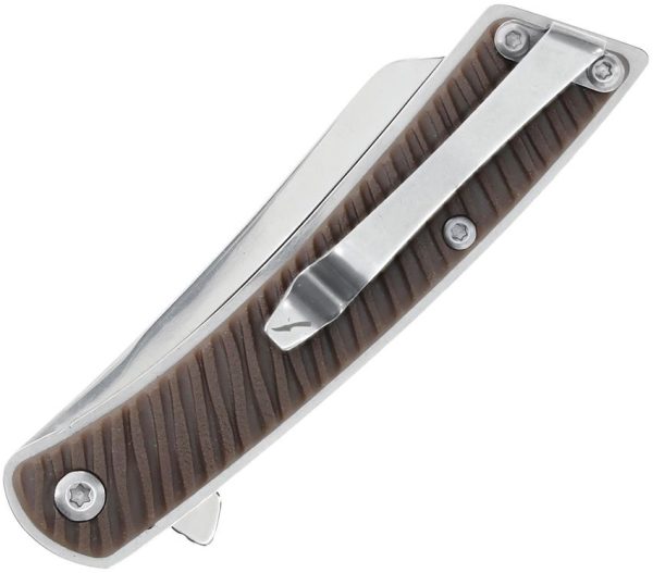 Schrade Slim Linerlock Cleaver - Mirror Finish