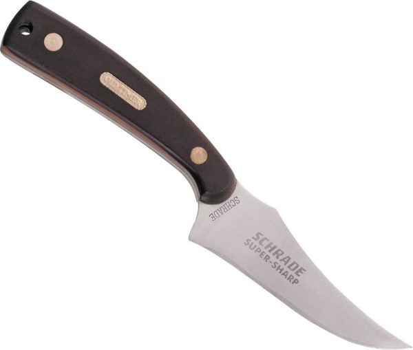 SCH152OT.jpg Schrade Old Timer Sharpfinger Fixed Blade - Brown Delrin