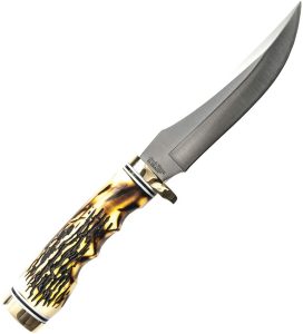 Schrade Uncle Henry Golden Spike - Staglon Handle