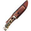 Schrade Uncle Henry Golden Spike - Staglon Handle