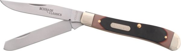 Schrade Old Timer Trapper Folding Knife - Delrin
