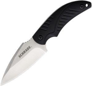 Schrade 6.5 inch Fixed Blade Knife - Black TPR