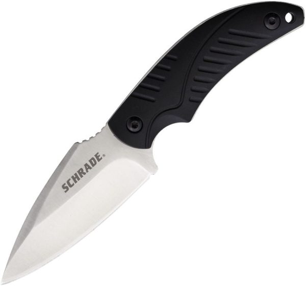 Schrade 6.5 inch Fixed Blade Knife - Black TPR