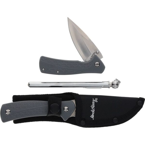 Schrade Uncle Henry Gift Set - Gray Nylon Handle