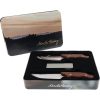 Schrade Uncle Henry Gift Set - Brown Wood & Stone