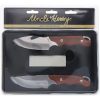 Schrade Uncle Henry Gift Set - Brown Wood & Stone