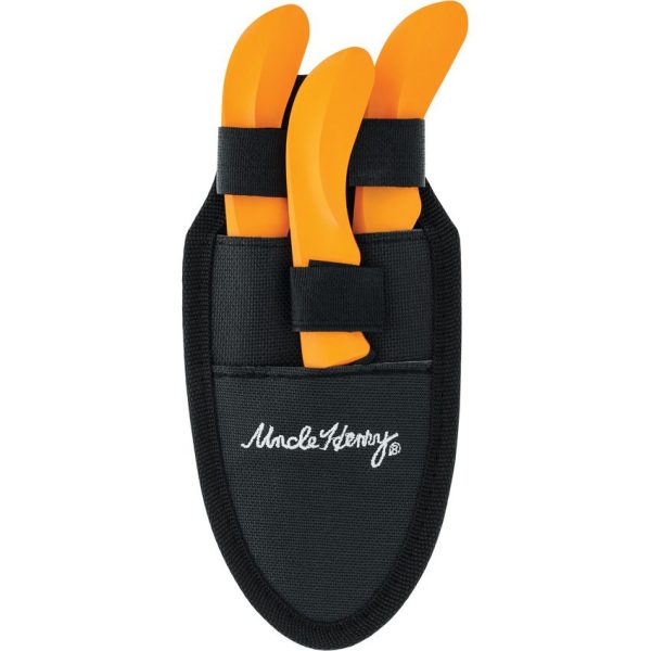 SCHP1183290_add_01.jpg Schrade Uncle Henry Hunting Set - Orange ABS Handle
