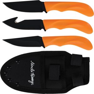 SCHP1200434.jpg Schrade Uncle Henry Hunting Knife Combo - 3-Piece Set