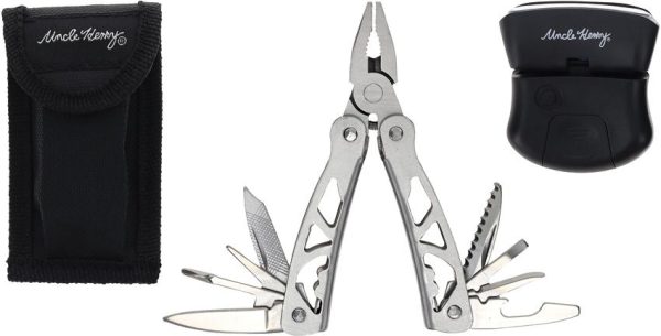 Schrade Uncle Henry Multi-Tool & Clip Light Set
