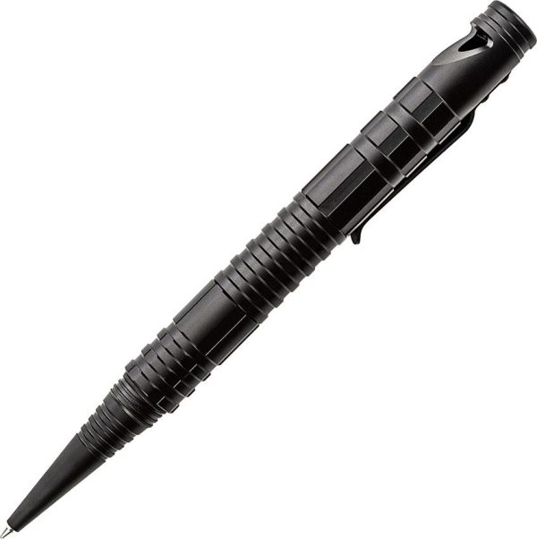 Schrade Survival Tactical Pen Black Ferro Rod Glass Breaker
