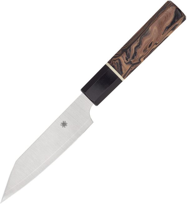 SCK15GPBNBK.jpg Spyderco Itamae Petty - Burl G10 Murray Carter
