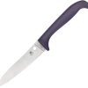 Spyderco Counter Puppy Purple Plain Edge