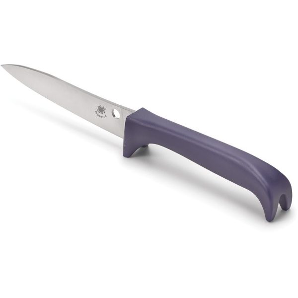 Spyderco Counter Puppy Purple Plain Edge