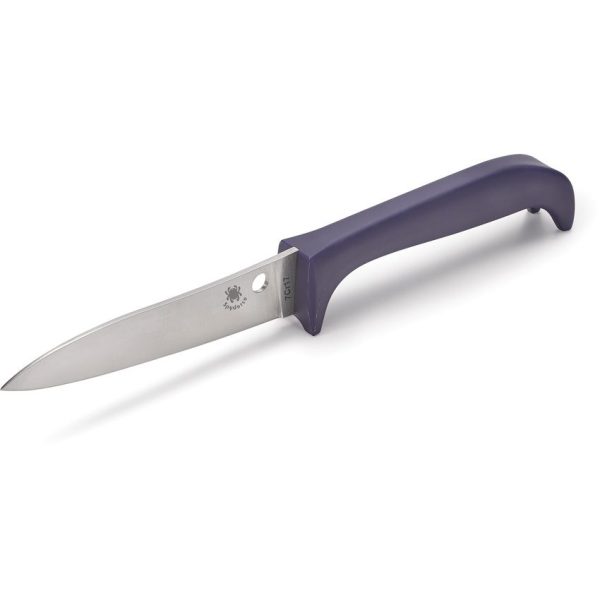 Spyderco Counter Puppy Purple Plain Edge