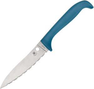 Spyderco Counter Puppy Blue Serrated