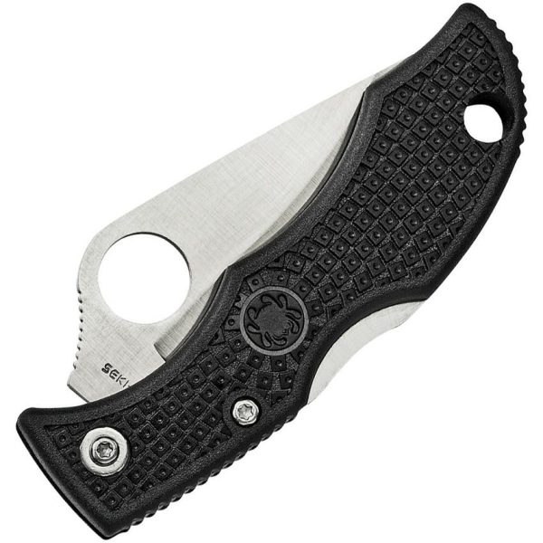 Spyderco Ladybug 3 Lockback Serrated Black FRN