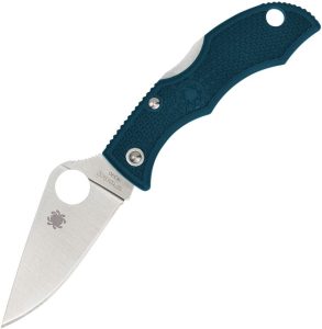 Spyderco Ladybug K390 Blue FRN Lockback Knife