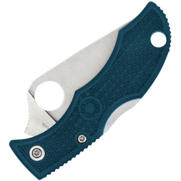 Spyderco Ladybug K390 Blue FRN Lockback Knife