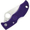 Spyderco Ladybug 3 Lockback Purple FRN Knife