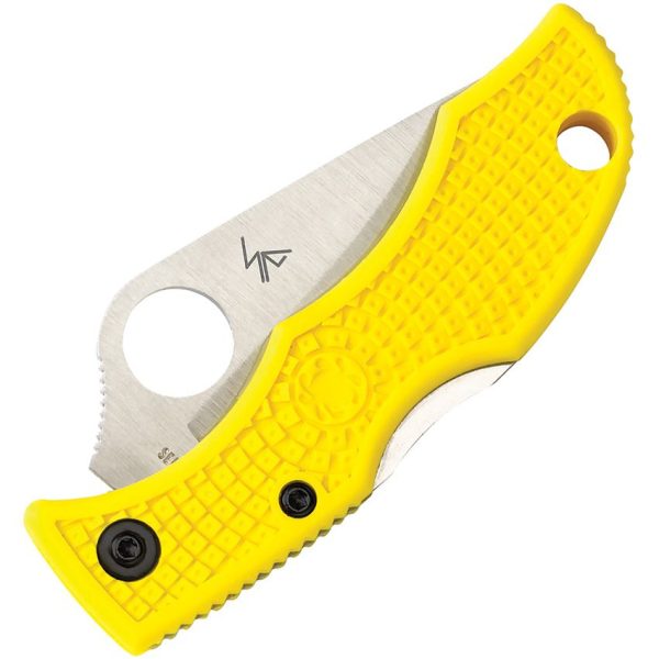 Spyderco Ladybug 3 Salt H1 Yellow FRN Knife