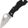 Spyderco Manbug VG-10 Lockback - Black Textured